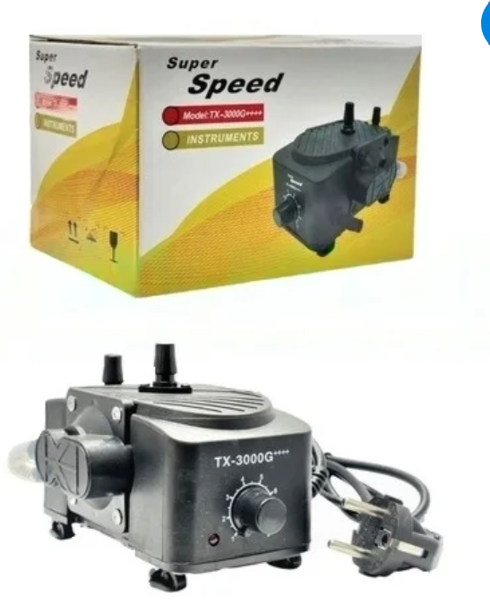 Original Super Speed TX-3000G++++ 7.5W Sui Gas Sucking Compressor Pump - Adjustable Speed Control Knob + Indicator Light